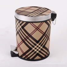 Дизайн сетки Кожаный мусорный ящик с покрытием из искусственной кожи (A12-1901Q)
